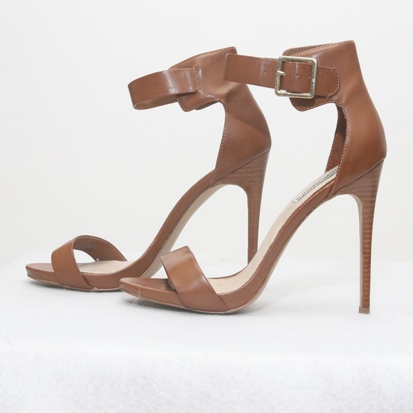 MARLENEE COGNAC HEELS - Picture 4 of 8